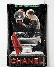 Chanel Throw Blankets